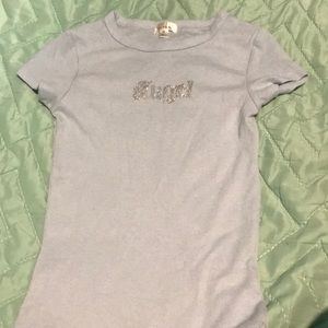 Angel Light blue shirt